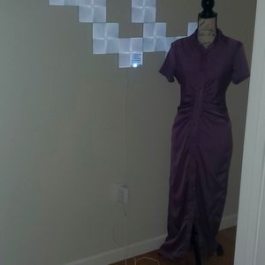 Nasty Gal long violent dress